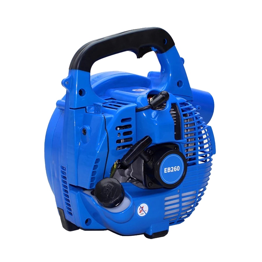 Benzinbetriebener Laubbläser, Leichtes Design, Starker Luftstrom, Blau