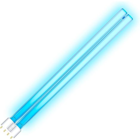 X 2g11, 36w, Uvc, Quarz, 253,7nm Lampe, Teichfilter