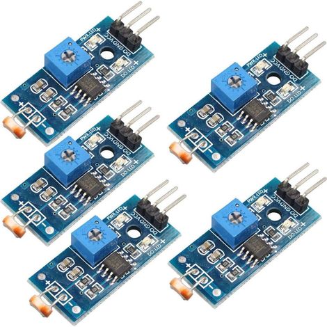 Sensormodule, Lichtfotowiderstand, Digitalausgang, Einstellbares Potentiometer, Für Arduino