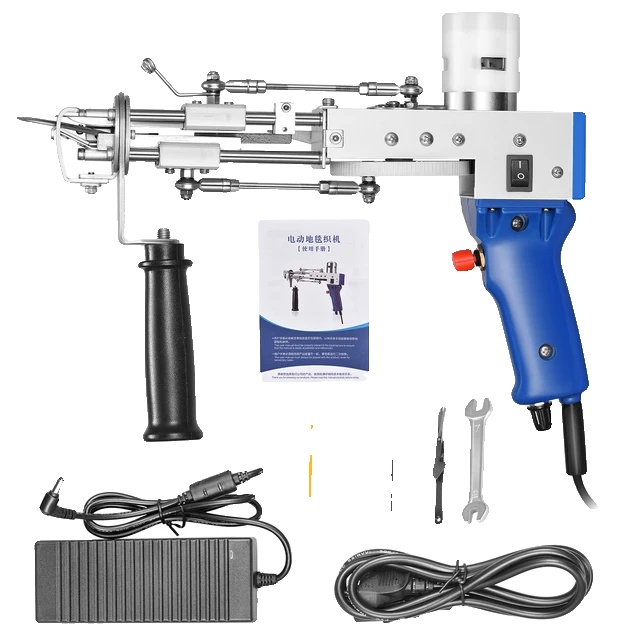 Tuftingpistole, 2-in-1-funktion, Einstellbare Geschwindigkeit