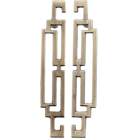 Möbelgriff, Zinklegierung, Retro-vintage-stil, 96 Mm Lochabstand, Für Schränke Und Schubladen