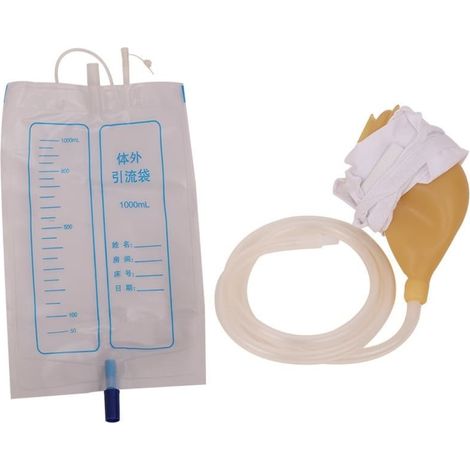 Urinauffangbehälter, Kkvogmle, Silikon, 1000 Ml, Gelb