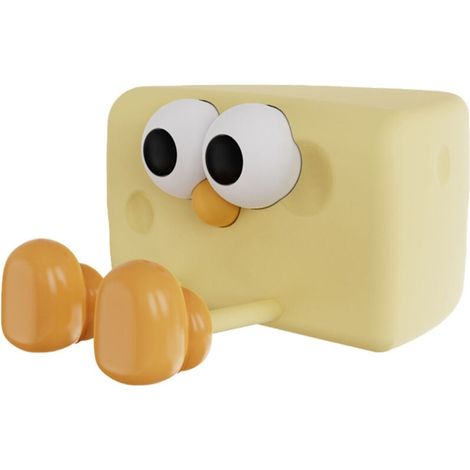 Niedliche Schreibtischlampe In Käsejungenform, Kreative Nachttischlampe Für Kinder, Nachtlicht, Mini-schreibtischlampe