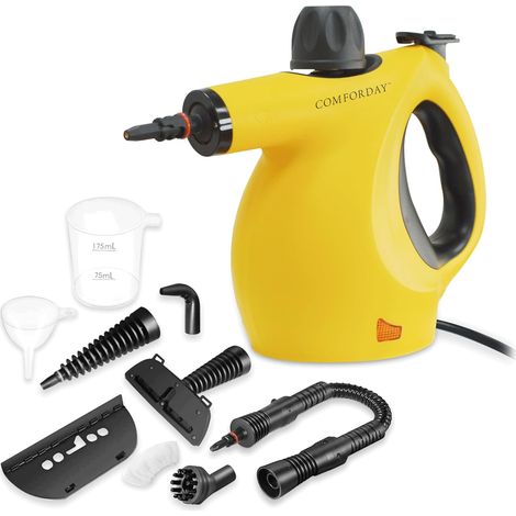 Dampfreiniger, 9 Zubehörteile, Hochdruck 3 Kg, Temperatur 110 °c, Für Küche, Bad, Auto