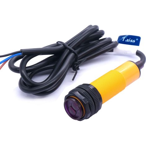 M18 Näherungsschalter Pnp No Fotoelektrischer Sensor 30 Cm Einstellbar 6-36 Vdc Für Industrielle Automatisierung