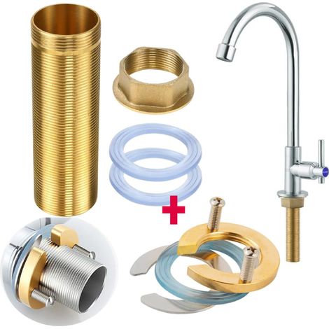 Messing-wasserhahn-reparaturset M32 – 10 Cm Gewindeanschluss – Auslaufsichere Silikondichtung – Einfache Montage