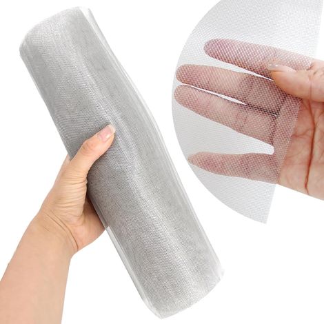 Rolle Edelstahl-drahtgewebe, Maschenweite 30, 30,5 X 205 Cm, Drahtstärke 0,13 Mm, Garten-/vogelschutz
