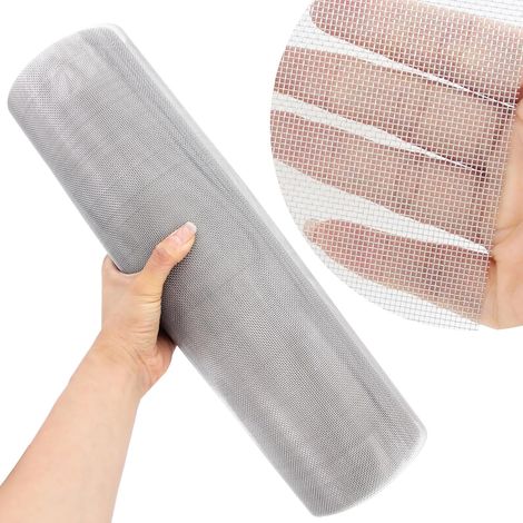 Rolle Edelstahl-drahtgeflecht, 20 Maschen, 0,3 Mm Drahtstärke, Nagetiersicher, 40,5 X 205 Cm, Gartenvoliere