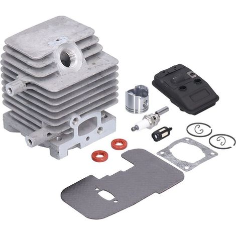 Zylinder-kolben-set Für Stihl Fs75, Fs80 Und Fs85 Freischneider – Komplettset Mit Dichtungen Und Schalldämpfer – Langlebige Materialien