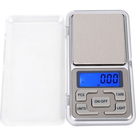 Mini-taschenwaage 500 G, 0,1 G, Digitale Elektronische Küchenwaage Mit Hochpräziser Hintergrundbeleuchtung