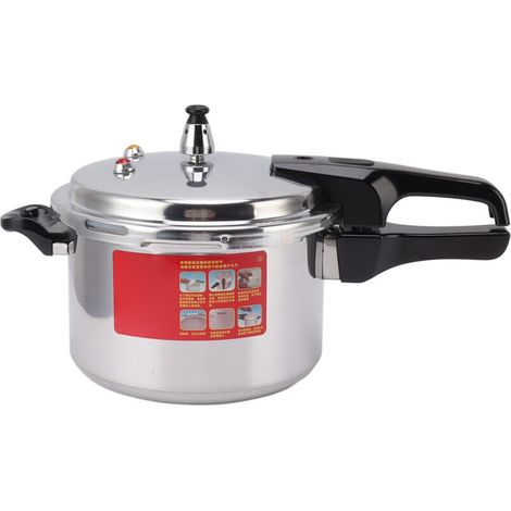 Schnellkochtopf Aus Aluminiumlegierung Mit Großem Fassungsvermögen Für Den Gasherd, 20 Cm Durchmesser, 4,5 Liter Fassungsvermögen, Für Den Hausgebrauch
