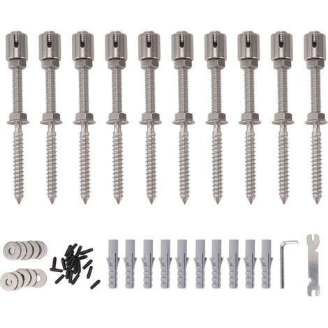 Edelstahl-drahtgewebe, Flexibles Und Modernes Design, Unsichtbare Und Robuste Tragende Wand Für Kletterpflanzen Ohne
