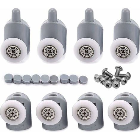 Verstellbare Rollen Für Duschabtrennungen (25 Mm)