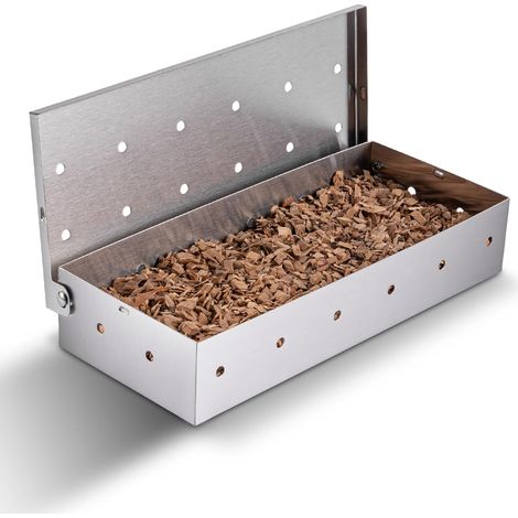 Räucherrohr, Edelstahl, Holzchips, Gleichmäßige Belüftung, Gas- Und Holzkohlegrill