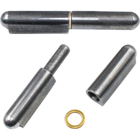 Stück Stahltürscharniere, 120 Mm Messingbuchse, Tragkraft 180 Kg, Schweißbar, Für Tor Und Fenster