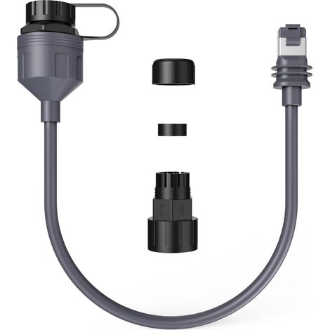 Starlink Gen 3/mini Ethernet-adapter, Wasserdichter Verlängerungs-/reparaturkoppler Für Starlink Gen3 Standard Spx Auf Rj45, Kompatibel Mit Star Link V3/mini Dishy (1 Stück)