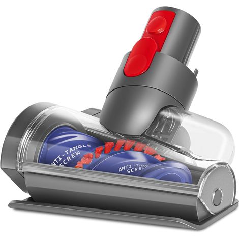 Mini-turbinenbürste Ohne Haare, Kompatibel Mit Dyson V15, V11, V10, V8 Und V7 Staubsaugern, Ideal Für Die Reinigung Von Sofas, Tierbetten, Matratzen Und Treppen.