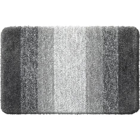 Weiche, Langflorige Mikrofaser-badematte Fürs Badezimmer, 40 X 60 Cm, Rutschfest, Super Saugfähig, Maschinenwaschbar, Extra Weich Und Dick