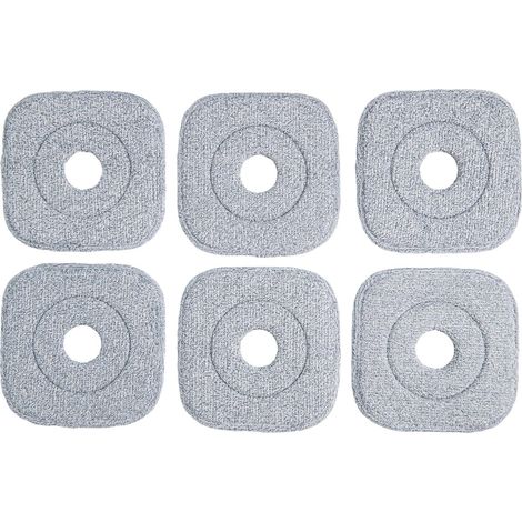 Set Mit 6 Mikrofasertüchern, Waschbar, Hohe Saugfähigkeit, Für Böden Und Oberflächen