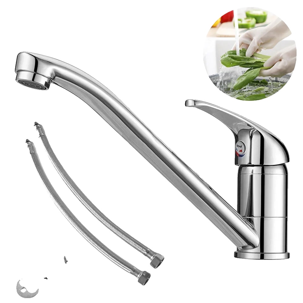 Waschtischarmatur, Einhebelmischer, Chrom