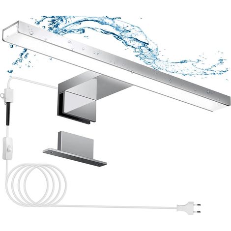 Spiegelleuchte, 5 W Led 4000 K, Aluminiumlegierung, Ip44, Badezimmer