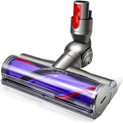 Bürstenkopf Für Dyson V7 V8 V10 V11 V15, Turbinen-bodendüse, Abs-kunststoff, Nylon, Kohlefaser, Für Hartböden Und Teppiche