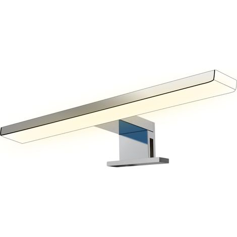 Aluminium-spiegelleuchte, Verchromte Led, 3-in-1-montage, Ip44, Badezimmer