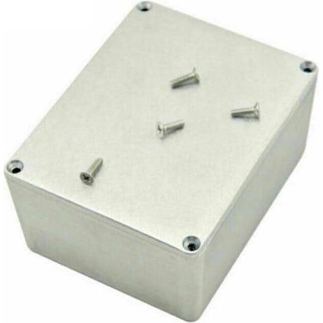 Aluminiumgehäuse, Ip54, Druckguss, Silber, Für Elektrische Instrumente