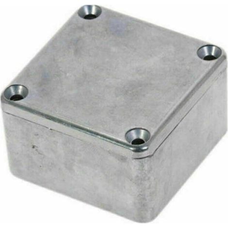 Aluminiumgehäuse, Ip54, Silber, Druckguss, 2 Mm, Elektronik