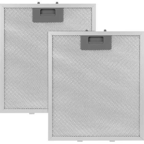 Set Mit 2 Küchen-dunstabzugshaubenfiltern, 5-lagiges Aluminium, 305 X 267 Mm, Für Dunstabzugshauben