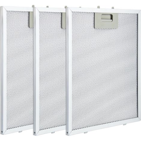 3-teiliges Dunstabzugshaubengitter 320 X 260 Mm, Aluminiumlegierung, Kompatibel Mit Aeg- Und Whirlpool-küchen