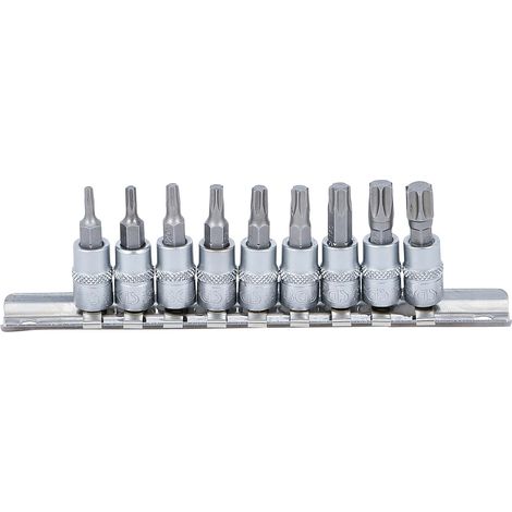 26 Torx-steckschlüssel T20–t70, Chrom-vanadium-stahl, Längen 50–140 Mm, Für Die Mechanische Werkstatt