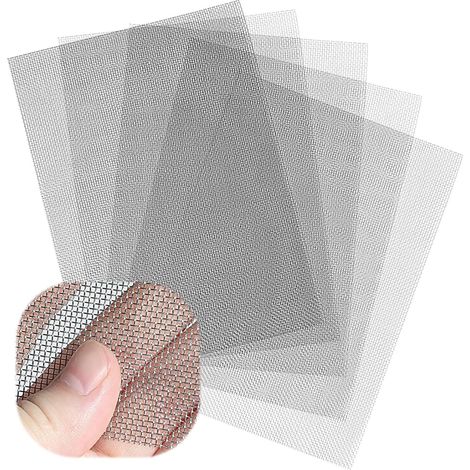 Stück Metallgitter, Edelstahl 304, 1 Mm Maschenweite, Nagetiersicher, Für Türen Und Fenster