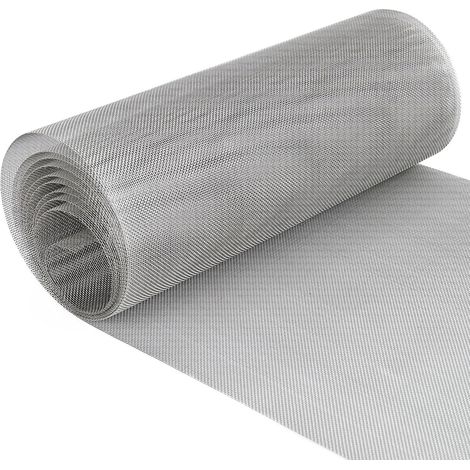 Rolle Nagetiersicheres Drahtgeflecht Aus Edelstahl 304, Maschenweite 20, Drahtstärke 0,4 Mm, Lochgröße 1 Mm, Für Garten Oder Fenster
