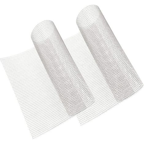 Set Mit 2 Metallsiebfiltern, Edelstahl 304, Maschenweite 20, Hitzebeständig, Küchenfilter
