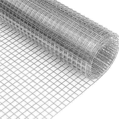 Metallgitter, 10 Mm Maschenweite, Edelstahl 304, 0,6 Mm Drahtstärke, Für Garten, Zaun, Schutz