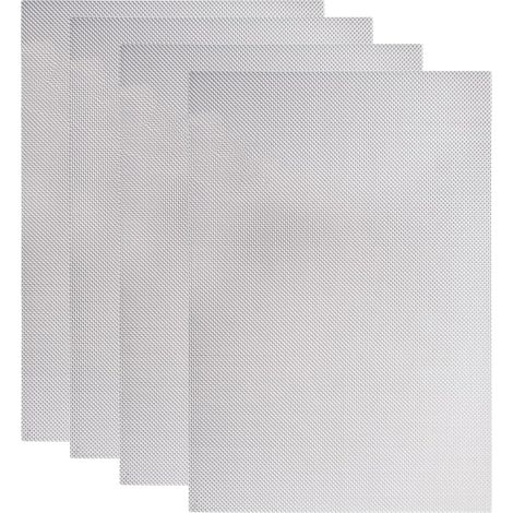 4-teiliges Metallgewebe, Edelstahl 304, 20 Maschen, 30 X 21 Cm, Für Garten, Haus Und Fenster