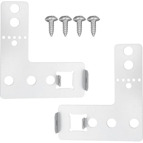Set Mit 2 Verstellbaren Edelstahl-geschirrspüler-montagehalterungen, Kompatibel Mit Bosch-, Siemens- Und Neff-küchen