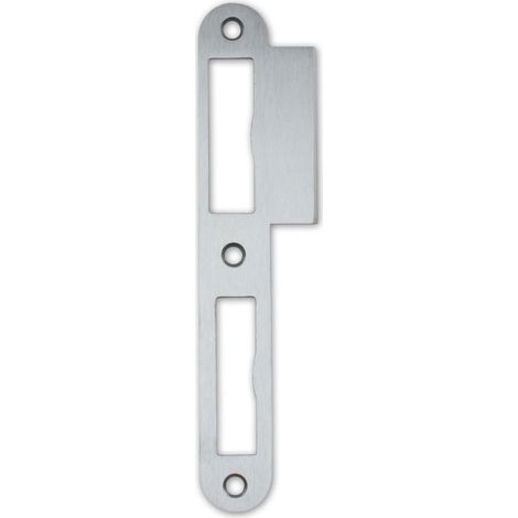 Schließblech Aus Edelstahl, 170 X 40 Mm, 2 Mm Dick, Din L, Für Innentürschlösser
