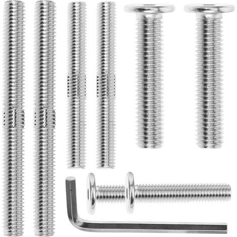 M8/m10 Doppelschrauben-set, Edelstahl, Innensechskantschlüssel, Katzenbaum