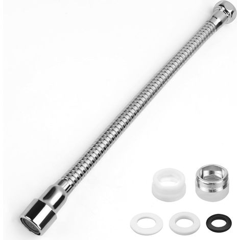 Wasserhahnverlängerung, Edelstahl, 360° Drehbar, 22 Mm Anschluss, Küche/badezimmer