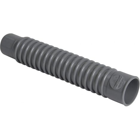 Pvc-verschraubung (männlich/weiblich), Ø 32 Mm, Grau, Flexibel, Für Die Sanierung Von Abwasserleitungen