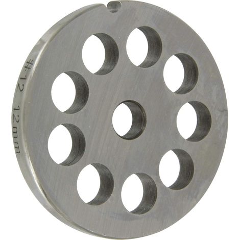 Gehärtete Stahl-fleischwolfscheibe 12 Mm Für Fleischwolf Nr. 12 (küchenausstattung)