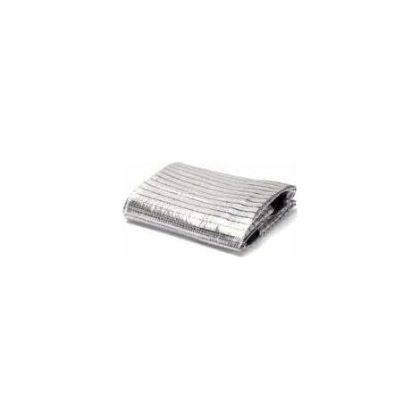 Atmungsaktives Und Uv-beständiges Gewebe, Robustes Sonnenschutznetz Für Den Außenbereich, Reflektierendes Aluminiumgewebe, 75 % Schattierung, Ideal Für Balkone Und Dächer (2 X 2 M)