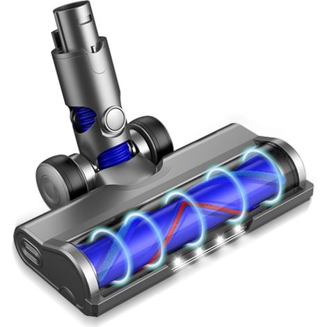 Ersatzdüse Für Dyson V6 Staubsauger, V-roll Mit Led, Kompatibel Mit Schnittstellen A Und B, Für Teppiche Und Hartböden
