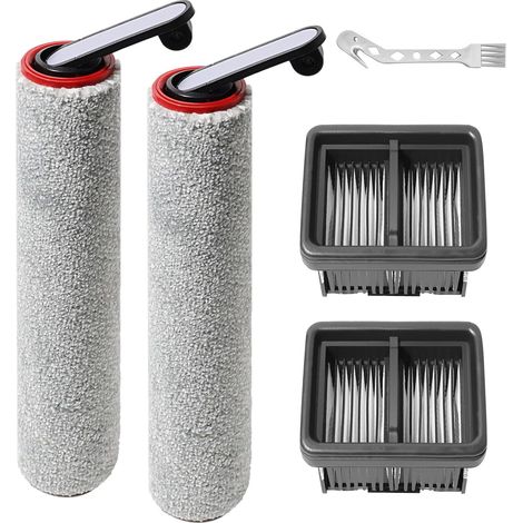 Bürstenwalzen, 2 Hepa-filter, 1 Reinigungsbürste Für Den Mova M10 Nass- Und Trockensauger