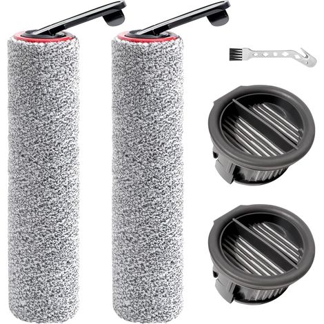 Bürstenwalzen Aus Weicher Mikrofaser, 2 Waschbare Hepa-filter, Für Nass- Und Trockensaugen