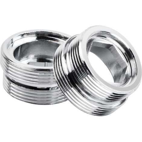 Adapter, Außengewinde Aluminium, M24-m22 Belüfteranschluss, Küchenarmatur-luftreiniger