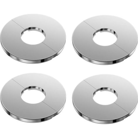 X 28 Mm Wasserhahnrosetten, Verchromter Edelstahl, Für Heizungsrohre, Badezimmer