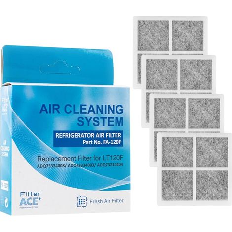 4er-pack Luftfilter, Aktivkohle, Antibakteriell, Für Lg Pure N Fresh Kühlschränke